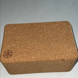 Gaiam cork yoga block